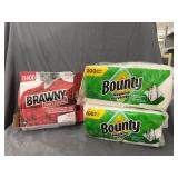 Bounty Napkins & Bounty Disposable Cleaning Towels