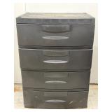 Hyper Tough 4-Drawer Plastic Storage Cabinet