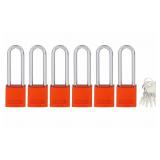 (6) ABUS Keyed Padlock: 15426