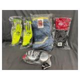 Gloves, String Wet Mop Head, Safety Goggles