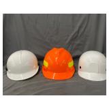 (2) Bump Caps & MSA Hard Hat