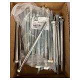 Box of Hex Head Cap Screws: 1/2'-13, Coarse, 8' L