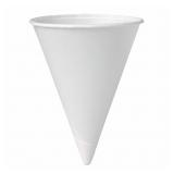 Solo 4 fl oz Paper Cone Cups- 5000PK