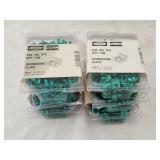 (6)NIP Raco Grounding Clip: Steel, Green