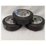 (3)New Caster Wheel: 6 in Wheel Dia, 2 in Wheel Wd