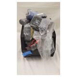 Lg Qty of Gloves w/Plastic Parts Bin