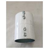(3)New Set Screw Coupling Steel, 2'Trade Size, 4'L