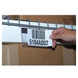 SUPERSCAN Label Holder: 7.25' x 4.75'- 125PC