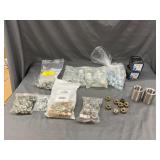 Box of Hex Nuts & Pipe Couplings