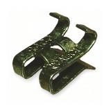 (7)NIP Raco Grounding Clip: Steel, Green