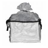 SHOPTOUGH Bulk Bags: 36x36x40' White-5PK