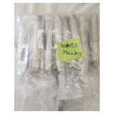(20)New Pipe Nipple: 316 Stainless Steel, 5 1/2'L