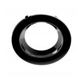 (8)NIB Ledvance 5/6' Black Recessed Trim Ring