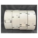 (4) 3.15'W X 2,500' Thermal ATM Receipt Paper Roll