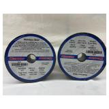 (2) WESTWARD MIG Welding Wire: ER316Si/316LSi