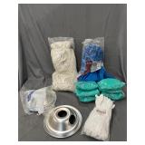 Mop Head, Gloves, Electric Range Drip Pans