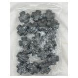 Bag of Metal Pipe Crosses- 1/8', Threaded All Side