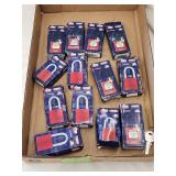 (13)New Keyed Abus Locks Various Colors