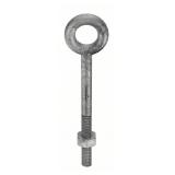 (37)NIP Fabory 1/4 × 3' Eyebolts