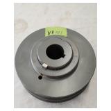 Double Groove Belt Pulley 1-3/8