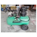Speedaire horizontal 20 gallon air compressor