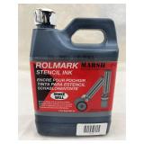 MARSH Stencil Ink: Black, 32 oz, Water Resistant