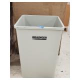 New Grainger Trash Bin 27.5'h x 19.5'