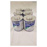 (6) Weldon 782PVC Adhesive 1qt
