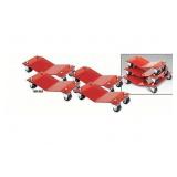 NIB 4 Tire Wheel Dolly Car 6,000lbs w/ 360Rotation