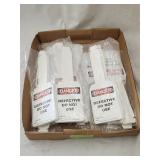 (11)Packs New Accuform Tags 5.25' Ht, 3.25'Wd