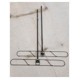 (2)New Heavy-duty Commercial Wire Dust Mop Frames