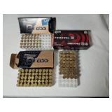 33 Rounds of .380 auto and 89 rounds of .45 auto