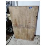 Butcher block 33' x 22.5' x 1.5'
