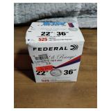 525 Rounds of federal .22LR