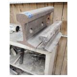 2 Pieces of railroad iron