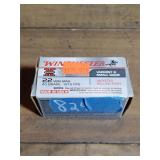 Partial box of Winchester .22 Win Mag