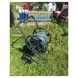 Metal Hose Reel and Hose