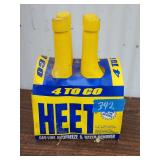 New 4pk Heet Antifreeze 12oz Bottles