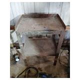 Steel work stand 24' x 18.5' x 33'