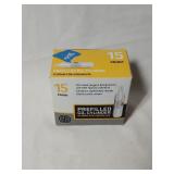 15 Prefilled CO2 cylinders for airgun use