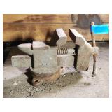 Vintage Swivel Bench Vise 5.5'Hx10'Lx5'