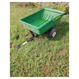 John Deere poly dump trailer, 8 yard