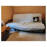 Metal Framed Futon w/Storage