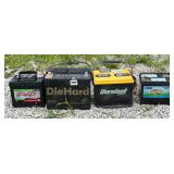 12-Volt Lead-Acid Batteries- Set of 4