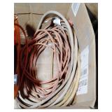 Extension cords, and extension cord on reel is