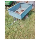 Metal yard dump trailer 33' x 43'