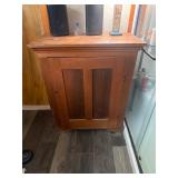 Vintage Wood Storage Cabinet  16.5ï¿½x34ï¿½x40ï¿½