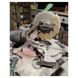Hitachi c10fce2 10' compound miter saw works