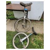 (2) Schwinn Unicycle 20' & 24'