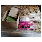 Crafting supplies, markers, misc